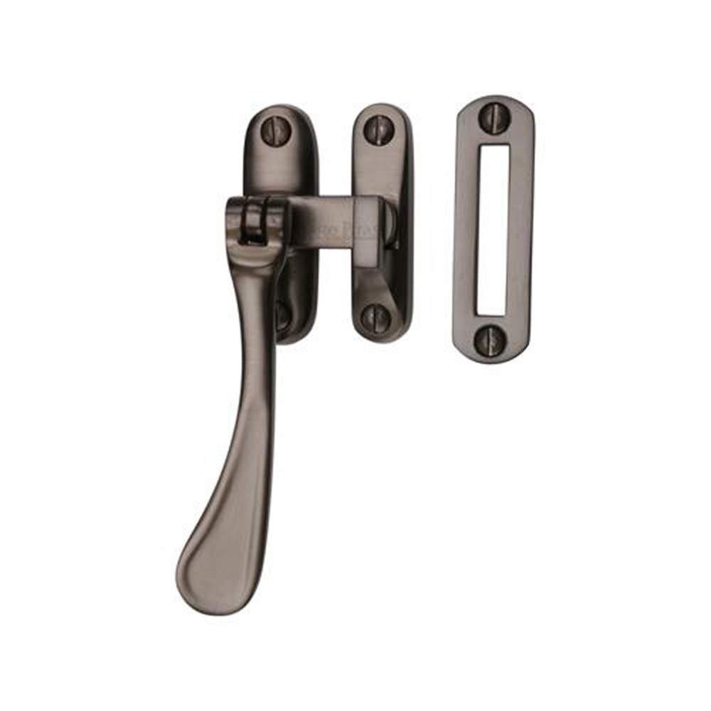 Heritage Brass Non-Locking Spoon Casement Fastener - Matt Bronze